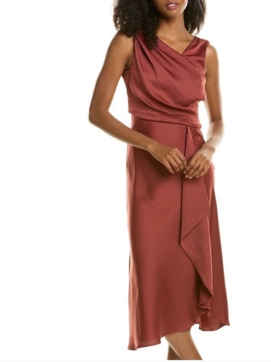 Taylor Dresses & Skirts - Just Taylor rust cocktail dress